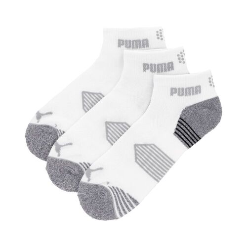 Puma PUMA ESSENTIAL 1/4 CUT 3 PAIR PACK - weiss