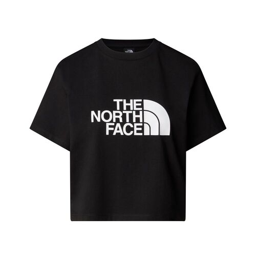 The North Face W S/S Cropped Easy Tee - tnf black