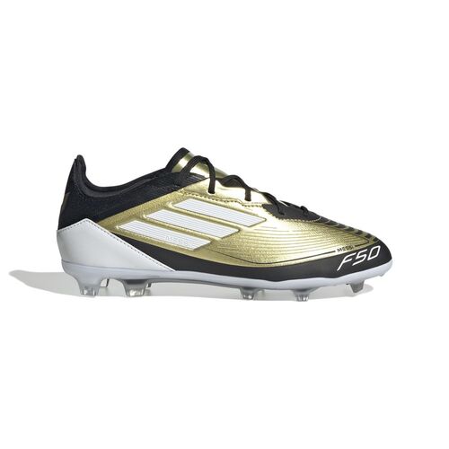 adidas F50 Pro Fg J Messi - goldmt/ftwwht/cblack