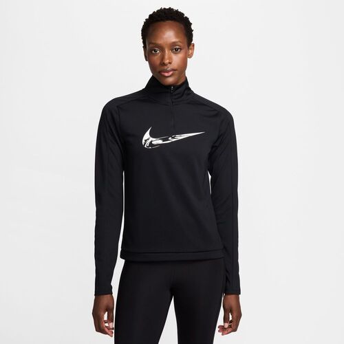 Nike W Nk Swsh Hbr Hz Mid Trainingsoberteil