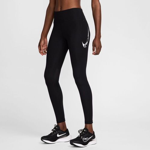 Nike W Nk Df Fast Mr 7/8 Tight Sw Laufhose