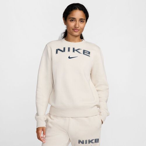 Nike W Nsw Phnx Flc Std Logo Crew Sweatshirt