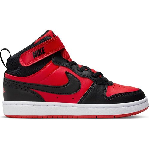 Nike Court Borough Mid 2 (Psv) - university red/black-white