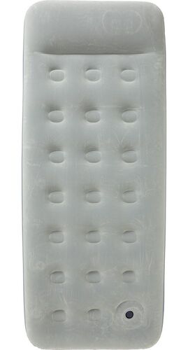 McKINLEY Luftbett Airbed Single W-Pump - grey/blue dark