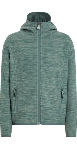 McKINLEY Ju.-Unterjacke Choco Iii Jrs - melange/green smoke