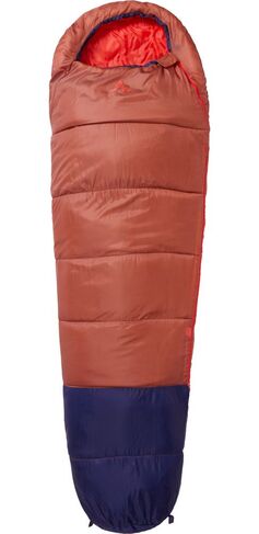 McKINLEY Mu-Schlafsack Camp Pro Ii 5 - red rust/navy dark