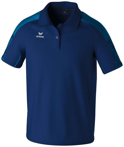 Erima Evo Star Poloshirt Function - new navy/mykonos blue