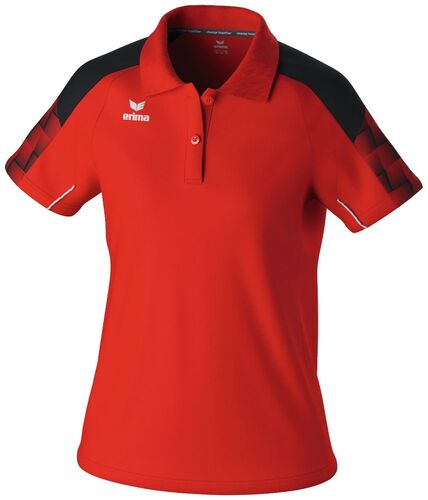 Erima Evo Star Poloshirt Function - red/black