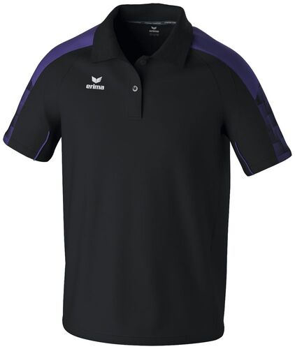 Erima Evo Star Poloshirt Function - black/ultra violet