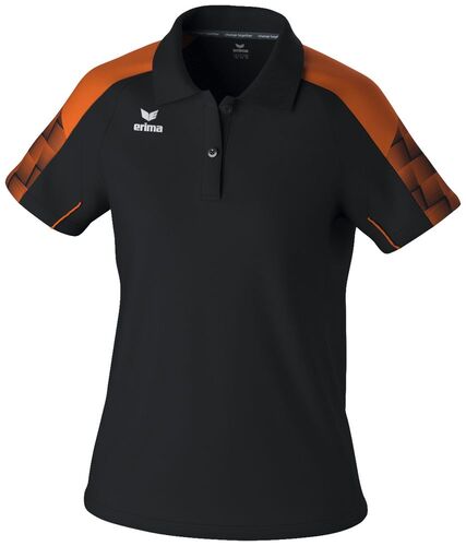 Erima Evo Star Poloshirt Function - black/orange