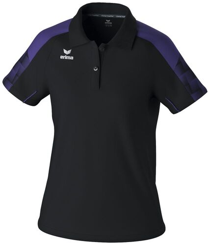 Erima Evo Star Poloshirt Function - black/ultra violet