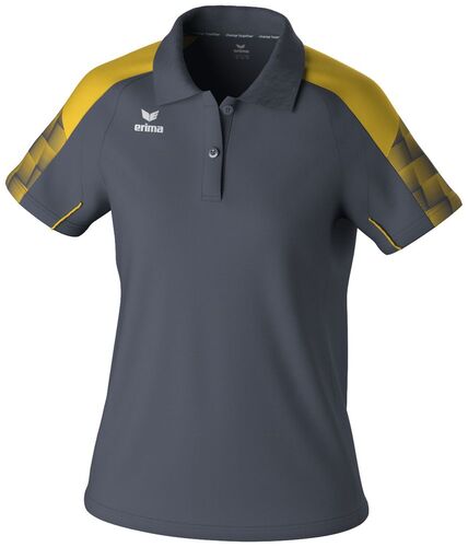 Erima Evo Star Poloshirt Function - slate grey/yellow