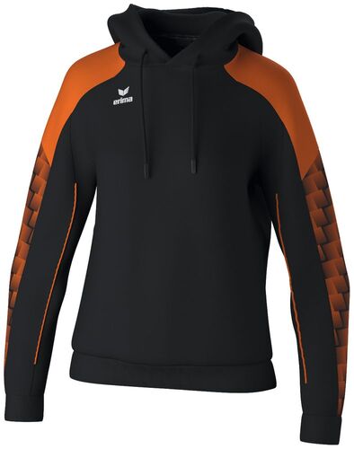 Erima Evo Star Hoody - black/orange