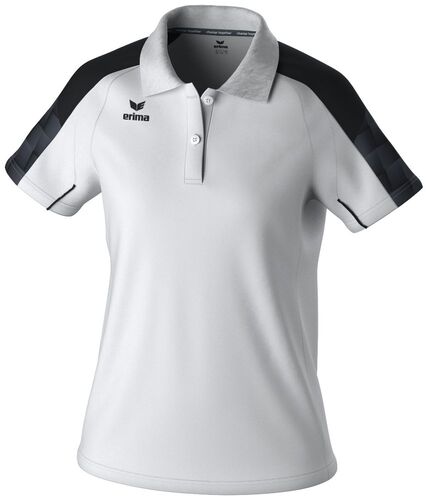 Erima Evo Star Poloshirt Function - white/black