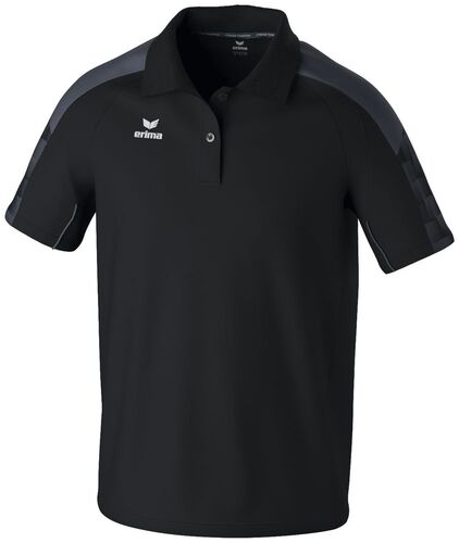 Erima Evo Star Poloshirt Function - black/slate grey