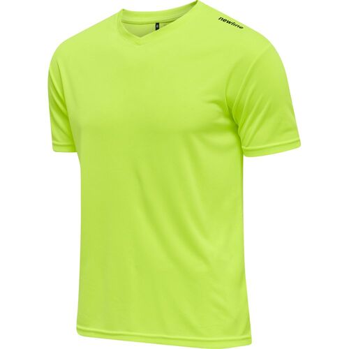 newline Base Cool Laufshirt Herren - neon yellow