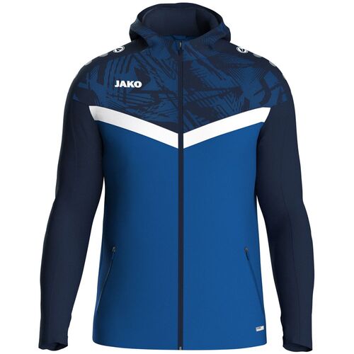 Jako Kapuzenjacke Iconic - royal/marine