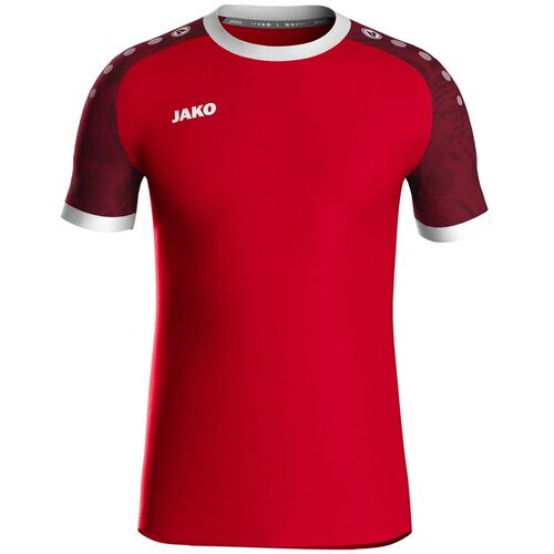 Jako Trikot Iconic Ka - sportrot/weinrot