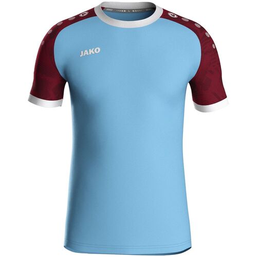 Jako Trikot Iconic Ka - lightblue/weinrot