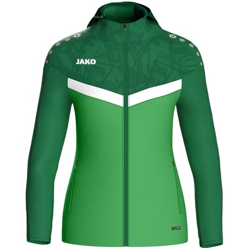 Jako Kapuzenjacke Iconic - soft green/sportgr�n