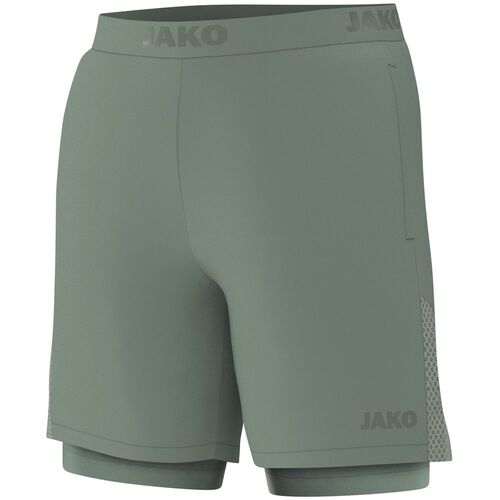 Jako 2-In-1 Short Power - mintgr�n