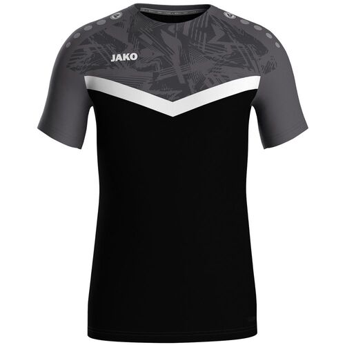 Jako T-Shirt Iconic - schwarz/anthrazit