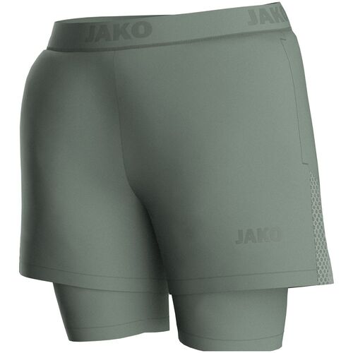 Jako 2-In-1 Short Power - mintgr�n