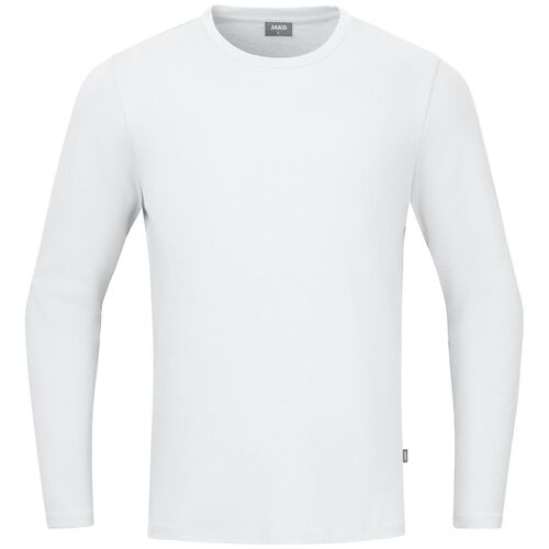 Jako Longsleeve Organic - wei