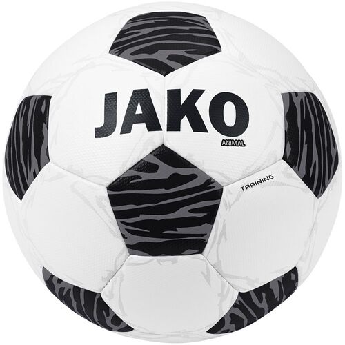 Jako Trainingsball Animal - wei�/schwarz/steingrau