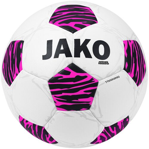 Jako Trainingsball Animal - wei�/pink/schwarz