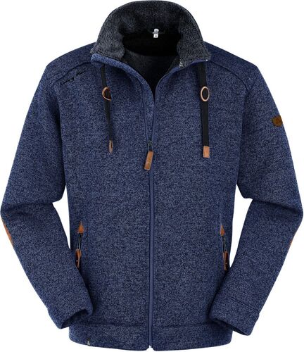 Maul Lichtenau- Strickfleecejacke,Blue