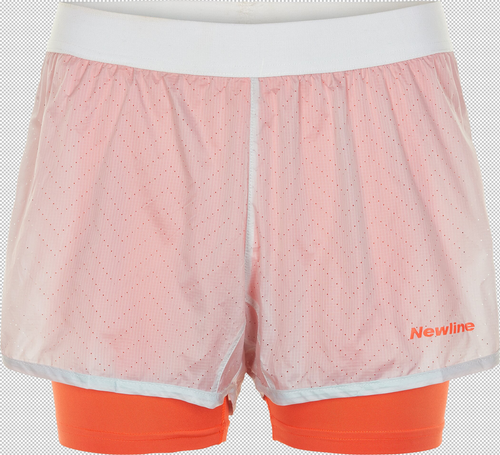 Hummel Black 2-Lay Shorts - nimbus cloud