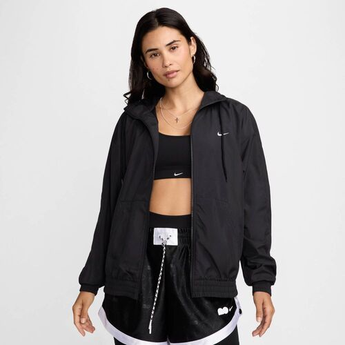 Nike Sportswear Classic Wovens Weite Kapuzenjacke mit UV-Schutz f�r Damen