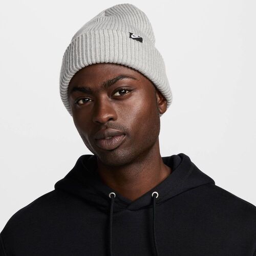 Nike U Nk Peak Beanie Tc Fut Lab L - dk grey heather