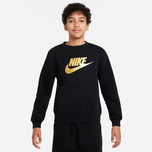 Nike K Nsw Club Flc Crew Gold Sweatshirt