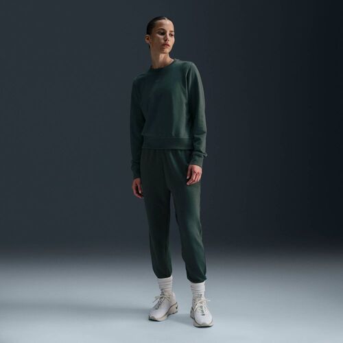 Nike Dri-FIT One French-Terry-Sweatshirt mit Rundhalsausschnitt f�r Damen