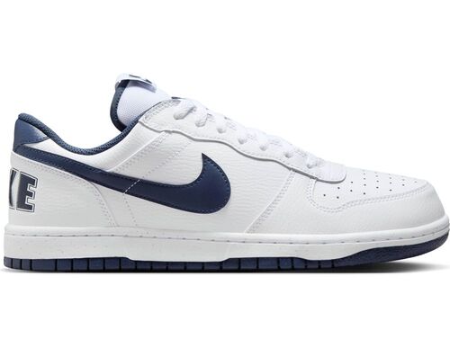 Nike Big Nike Low - white/midnight navy