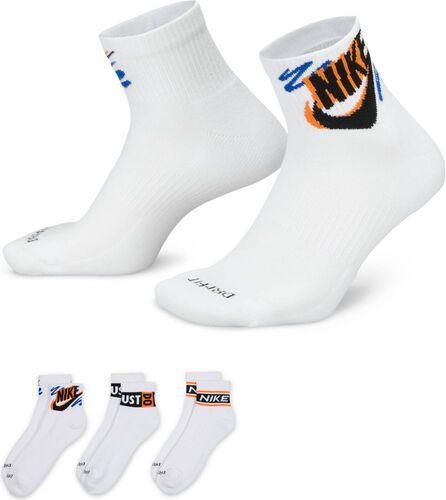 Nike U Nk Ed Pls Ankle 3P Sport 144 - multi-color