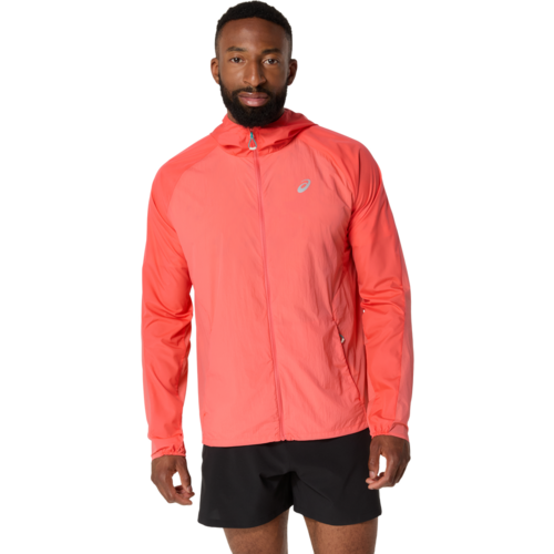 Asics Road Packable Jacket - coral reef