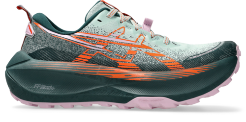 Asics Trabuco Max 4 - cold moss/nova orange