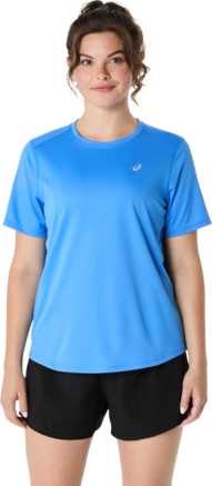 Asics Asics Core Ss Top - blue coast