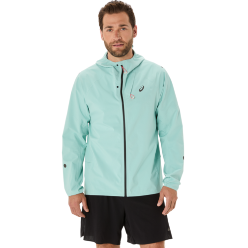 Asics Metarun Waterproof Jacket - oasis green