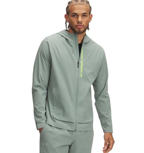 Under Armour Ua Outrun The Storm Jacket - silica green