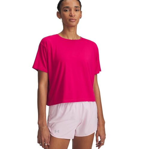 Under Armour Motion Ss - shaded fuchsia