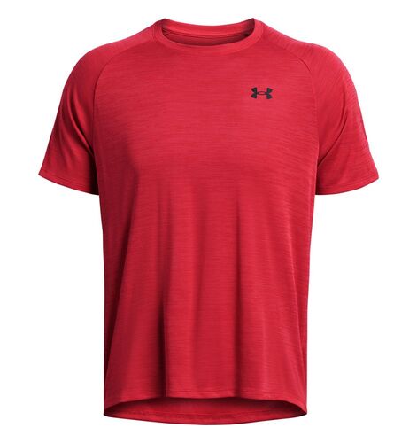 Under Armour Ua Tech Textured Ss - red