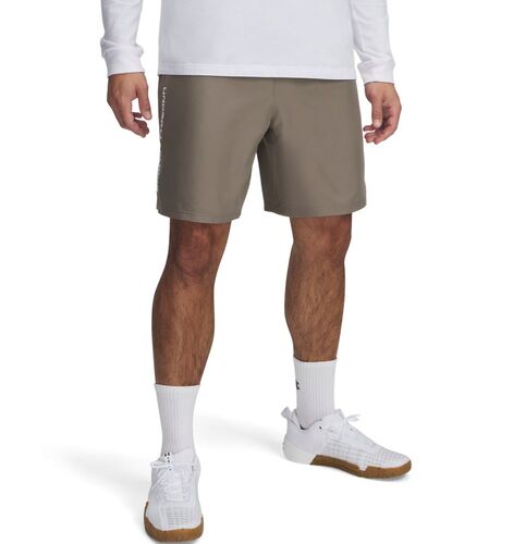 Under Armour Ua Tech Woven Wordmark Short - taupe dusk