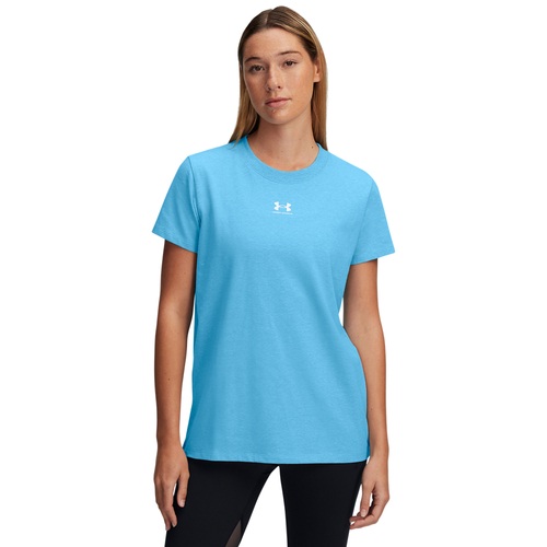 Under Armour Ua Rival Core Ss - blue calm