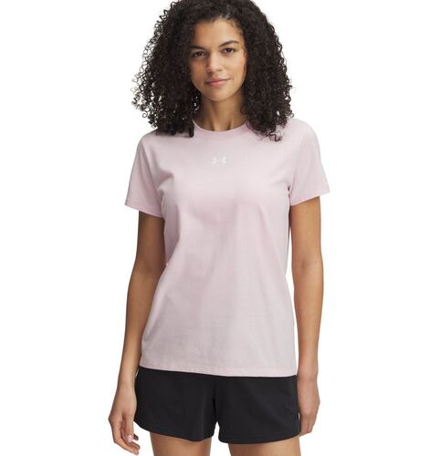 Under Armour Ua Rival Core Ss - prime pink