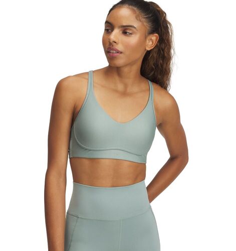 Under Armour Ua Infinity Low 2.0 Bra - silica green