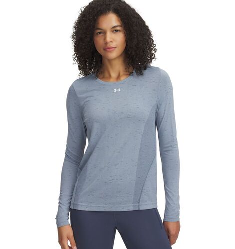 Under Armour Vanish Seamless Loose Ls - harbor blue